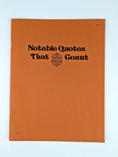 Notable Quotes That Count Cross Stitch Pattern Book 2 Designs by Gloria and Pat