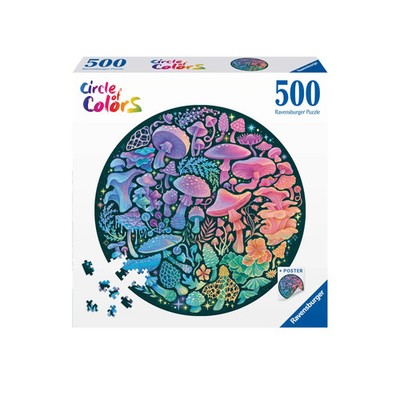 Erwachsenenpuzzle 500 Teile - Pilze Spiel Circle of Colors 12000822 Deutsch 2024
