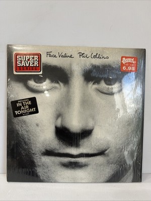 Phil Collins Face Value Vinyl LP Atlantic SD 16029 Super Saver Hype SpecialtyVG+