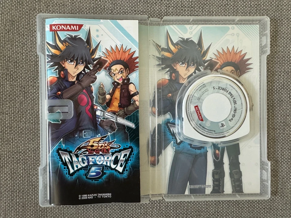 psp YU-GI-OH GX Tagforce Tag Force 5 YUGIOH (Works In US) REGION FREE PAL - Image 3 of 3