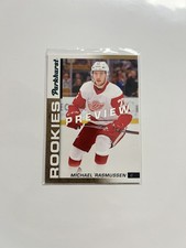 Michael Rasmussen 2018 Detroit Red Wings Rookie #PR-6
