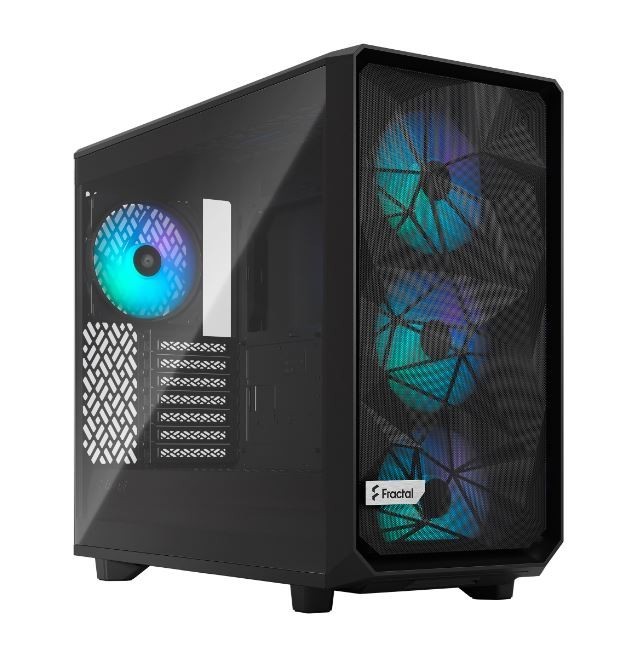 7340172703891 Meshify 2 Lite RGB Black TG Light Tint 38190₽