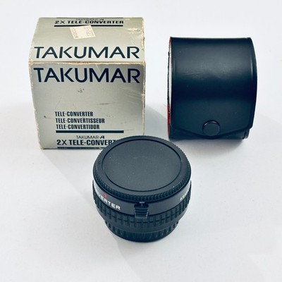 Takumar-A 2X Tele-Converter For Pentax-A Lenses Asahi In Box w/Case READ DESC