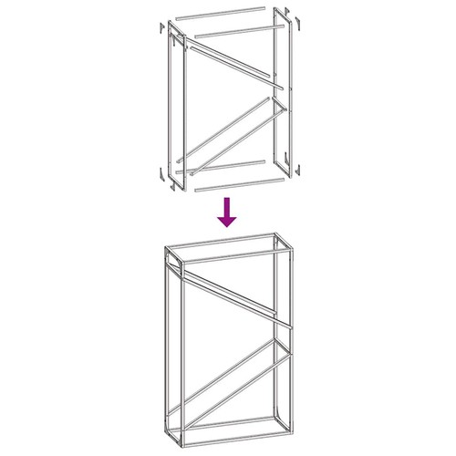 Kaminzubehör Holzregal | Holzaufbewahrung | Kaminholzhalter | Brennholzständer - Bild 32 von 58