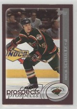 2002-03 Topps Prospects Nick Schultz #293 0q3
