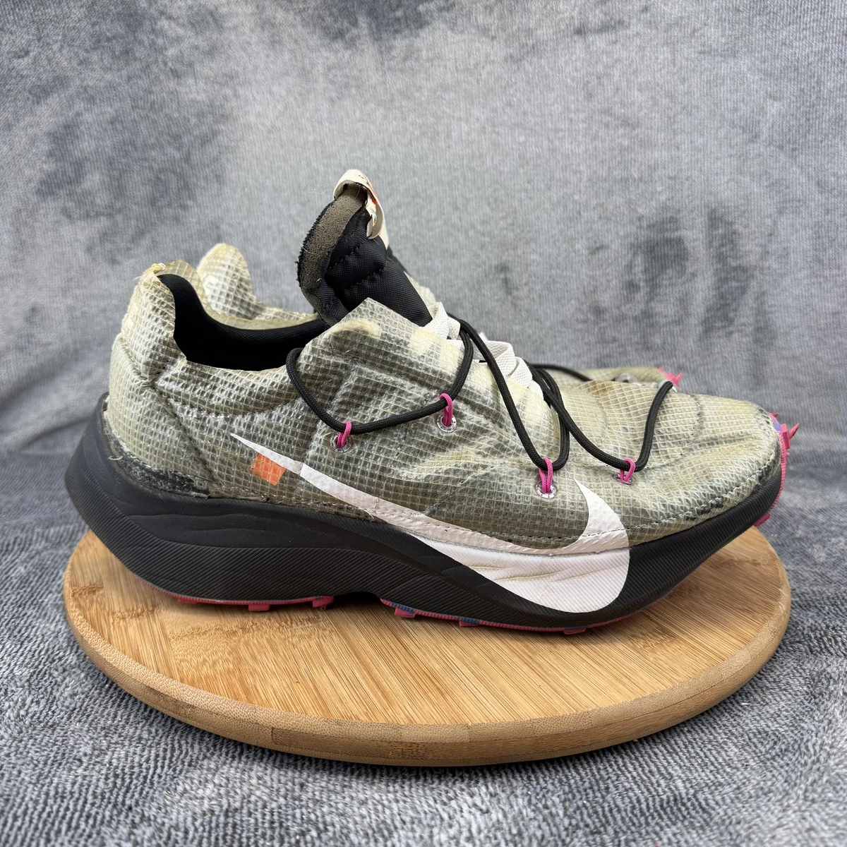 Nike Vapor Street Flyknit String Shoes Mens 11.5 Beige Running Athletic Sneakers Nike Vapor Street Flyknit String Size 9 Men | Mercari main image 2