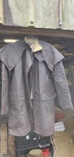 Driza Bone Waxed Riding Coat Brown Mens Size Medium 105cm great condition