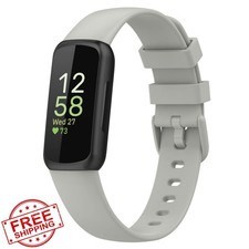 TopPerfekt Fitbit Inspire 3 Bands Soft Silicone Sport Strap