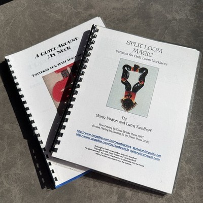 Split Loom Magic & A Quilt Around My Neck by Sonja Podjan - Beading Book Set
