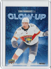 2025-26 Upper Deck Series 2 - Glow-Up Evan Rodrigues #GU-19 Speckle