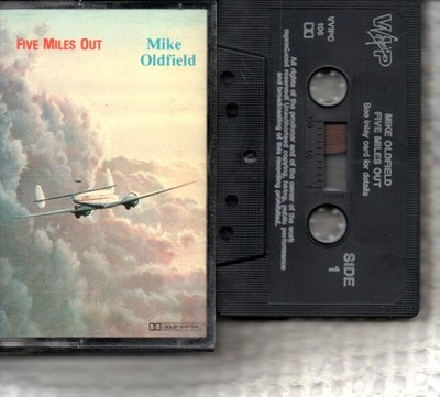 MIKE OLDFIELD - Five Miles Out - Cassette Tape Album