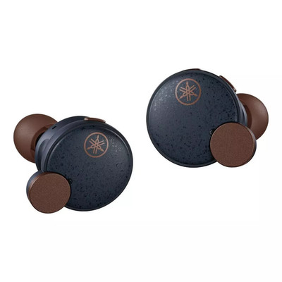 Yamaha TW-E7B Wireless Earbuds - Active Noise Canceling, IPX5 (Dark Blue)