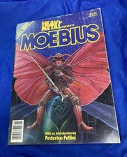 Heavy Metal Presents Moebius Frederico Fellini PLUS an Issue Of Heavy Metal Pics