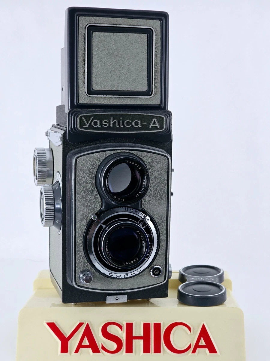 EXC W/CASE ] Yashica Yashicaflex Model C Film Camera 80mm f3.5 JAPAN 2462394 EUR 121,28 - FR