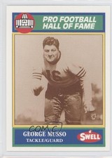 1990 Swell Pro Football Hall of Fame George Musso #117 HOF 14gy