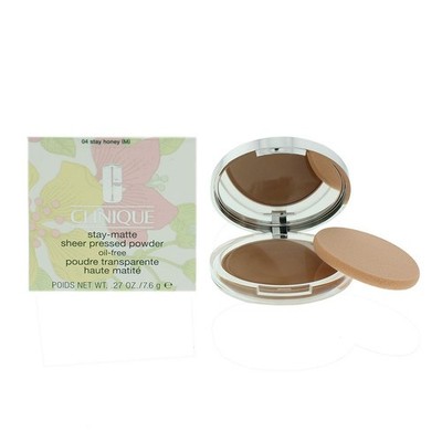 Clinique Stay Matte Pressed Powder 04 Stay Honey 7.6g For Women