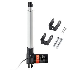 Linear Actuator 12V,10 in. Heavy Duty 1320 lbs. /6000N Linear Actuator,0.19 in.