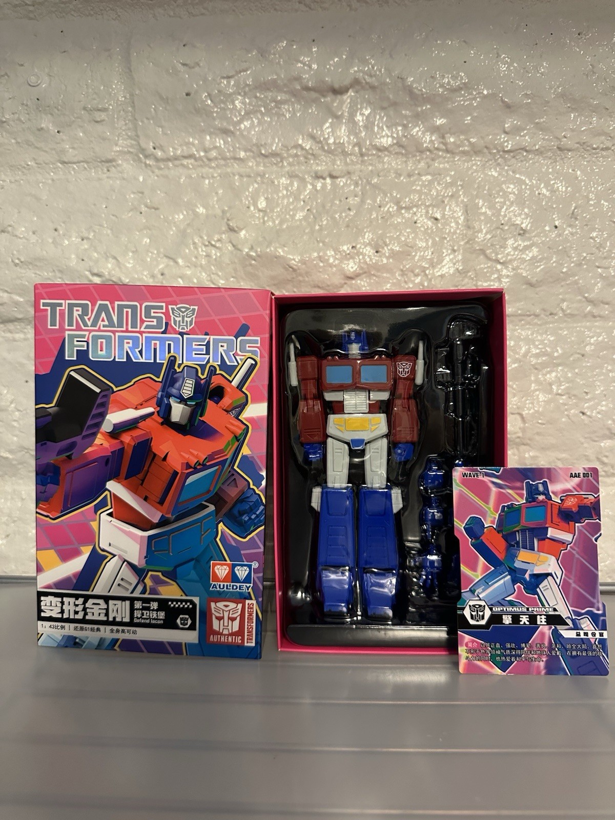 Transformers AAE Auldey Optimus Prime figure 5" tall 🇺🇸