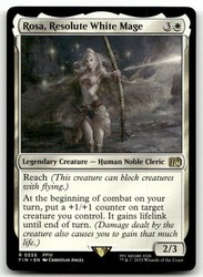 Rosa, Resolute White Mage - 555 - Final Fantasy - MTG