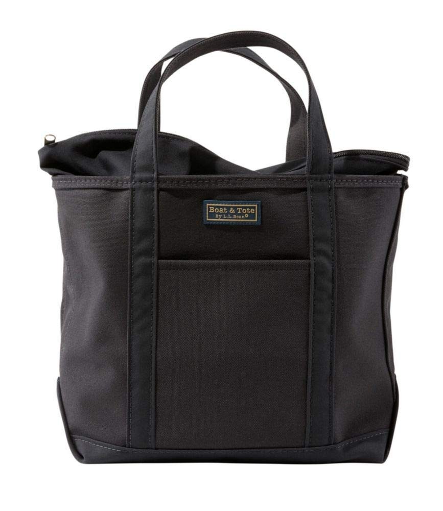 L.L.Bean Medium Boat and Tote Bag, Zip Top with Pocket