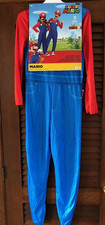 Super Mario "Mario" Halloween Costume sz Large 10-12 youth child