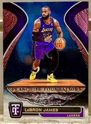 JERSEY # MATCH! 2024-25 Panini Totally Certified LeBron James 23/199! LAKERS!