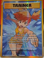 Pokémon Misty's Determination Full Art Holo Ultra Rare Evolutions 108/108
