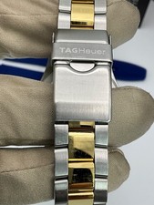 TAG Heuer Aquaracer 38mm Blue Dial Swiss Quartz Mens Watch WAB1120 Fits 7.25” 16