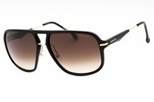CARRERA 296/S 2M2 HA Sunglasses Black Gold Frame Brown Lenses 60mm