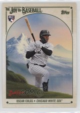 2023 Topps X Bob Ross The Joy of Baseball Oscar Colas #79 08jk