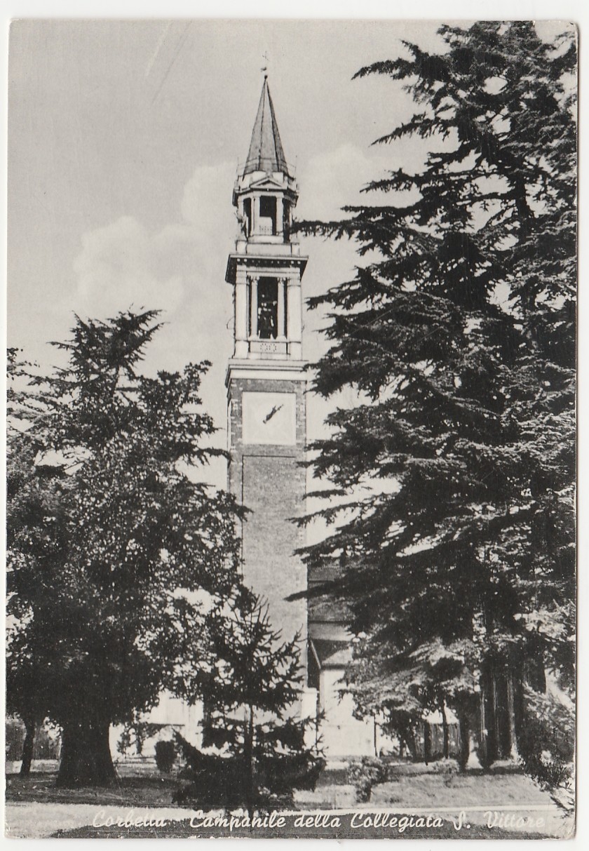 CORBETTA - MILANO - CAMPANILE DELLA COLLEGIATA S. VITTORE - VIAGG. -29226-