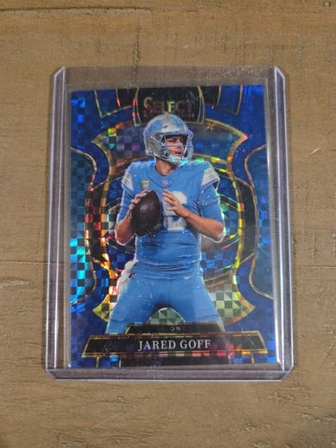 2025 Panini Select - Concourse Jared Goff #69 Blue Prizm /249