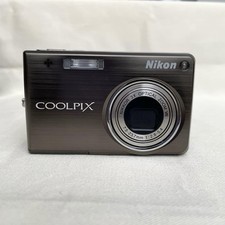 Nikon COOLPIX S700 Black Compact Digital Camera 12MP Zoom Tested with Charger