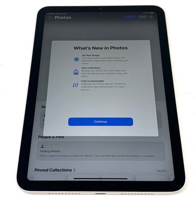Apple iPad Mini 6th Gen 64GB Wi-Fi A2567 Silver MK7P3LL/A 92