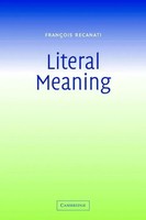 Francois Recanati | Literal Meaning | Taschenbuch | Englisch (2008)