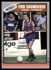 Erik Rasmussen 1989-90 Pacific MISL #56 Wichita Wings Soccer READ FREE SHIPPING