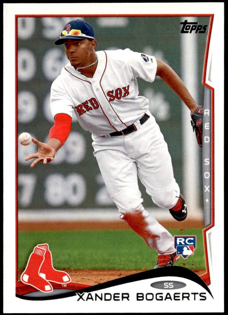 2014 Topps #133 Xander Bogaerts Rookie E1