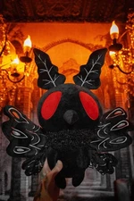 Mothman Plush Toy Goth Emo Cryptid