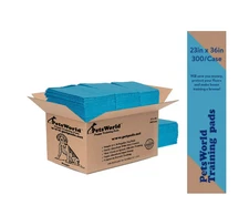 Economy Value Puppy Training & Potty Pads, Unscented (23x36 inch) 300 Count