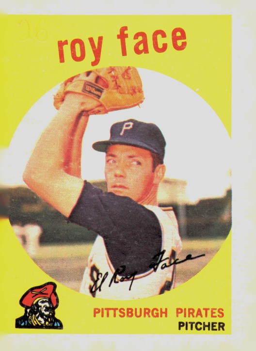 1959 Topps #339 Roy Face