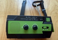 Emergency Crank Weather Radio, 4000mAh Solar ...