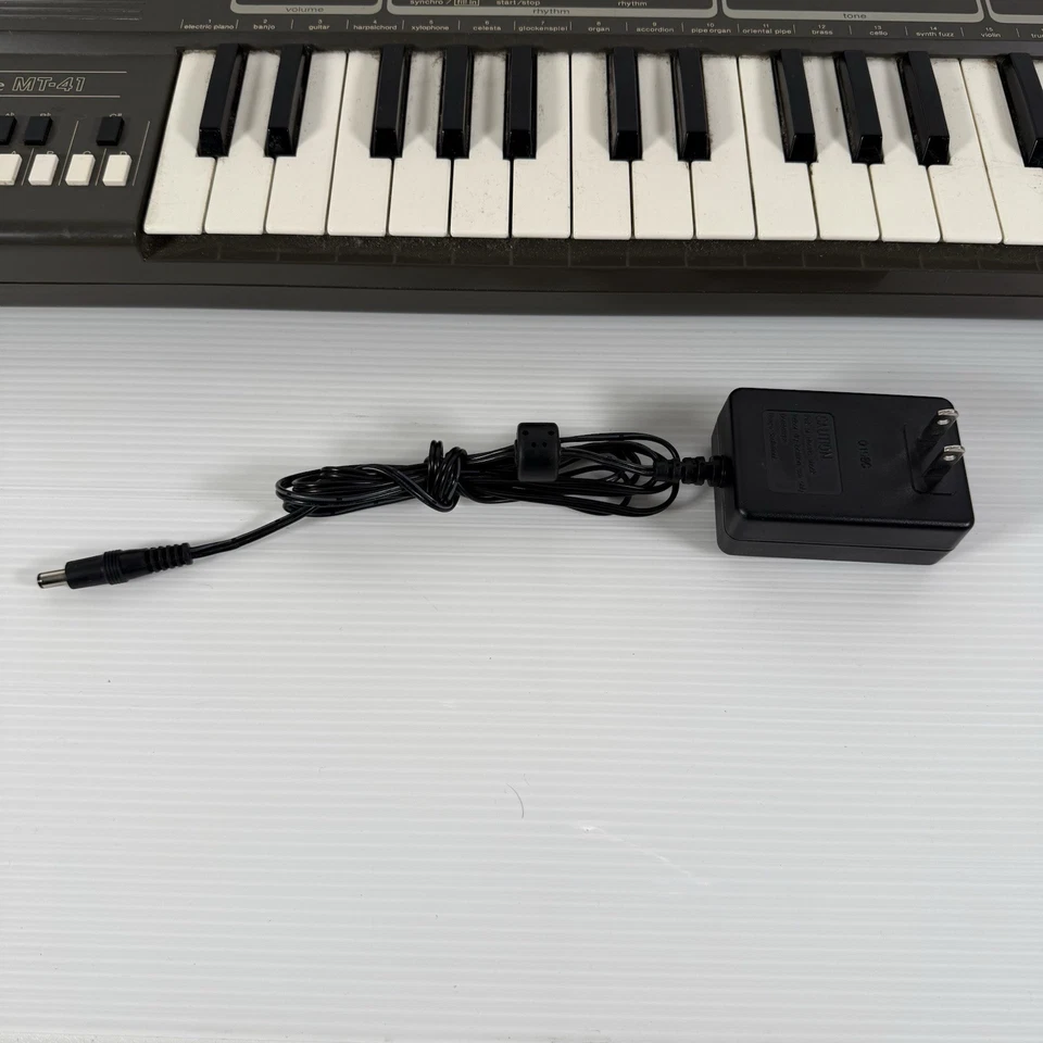 Casio Casiotone MT-41, винтажная электронная клавиатура, протестирована, работает — читайте!! - Изображение 2 из 4