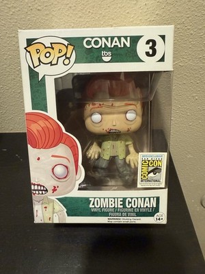 Funko Pop! Vinyl Zombie Conan O'Brien San Diego Comic Con SDCC Exclusive #3 TBS