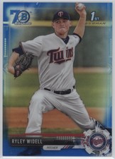 2017 Ryley Widell Bowman Chrome 1st 70th Blue Refractor /200 #BDC-64 (H3141)