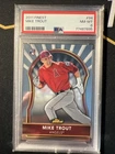 2011 Topps Finest - Mike Trout #94 PSA 8