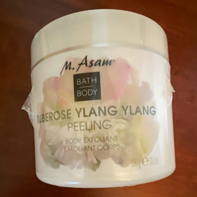M. Asam Bath & Body Peeling Body Exfoliant Tuberose Ylang Ylang 21.1 oz