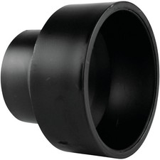Charlotte Pipe 2 In. X 1-12 In. Hub X Hub Reducing Abs Coupling Pack Of 25