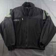 The North Face Steep Tech Jacket Mens M Fleece 90s Vintage USA Full Zip Black