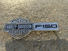 One Ford F150 Harley Davidson Body Emblem Oem 6l34-16b115-cb Fender Gate Nice