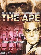 The Ape (2004)  - DVD and Artwork Only – FREE SHIPPING